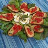 ...la bruschetta dell�orto...